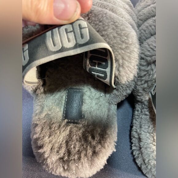UGG - Fuzzy Sandals - Picture 5 of 6